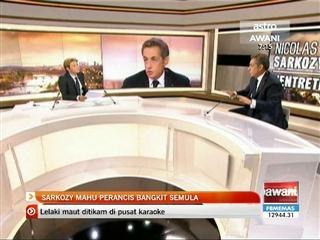 Sarkozy mahu Perancis bangkit semula