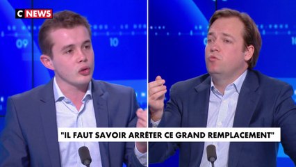 Echange tendu entre Stanislas Rigault et Jean-Didier Berger, maire LR de Clamart, sur la question du «Grand remplacement»