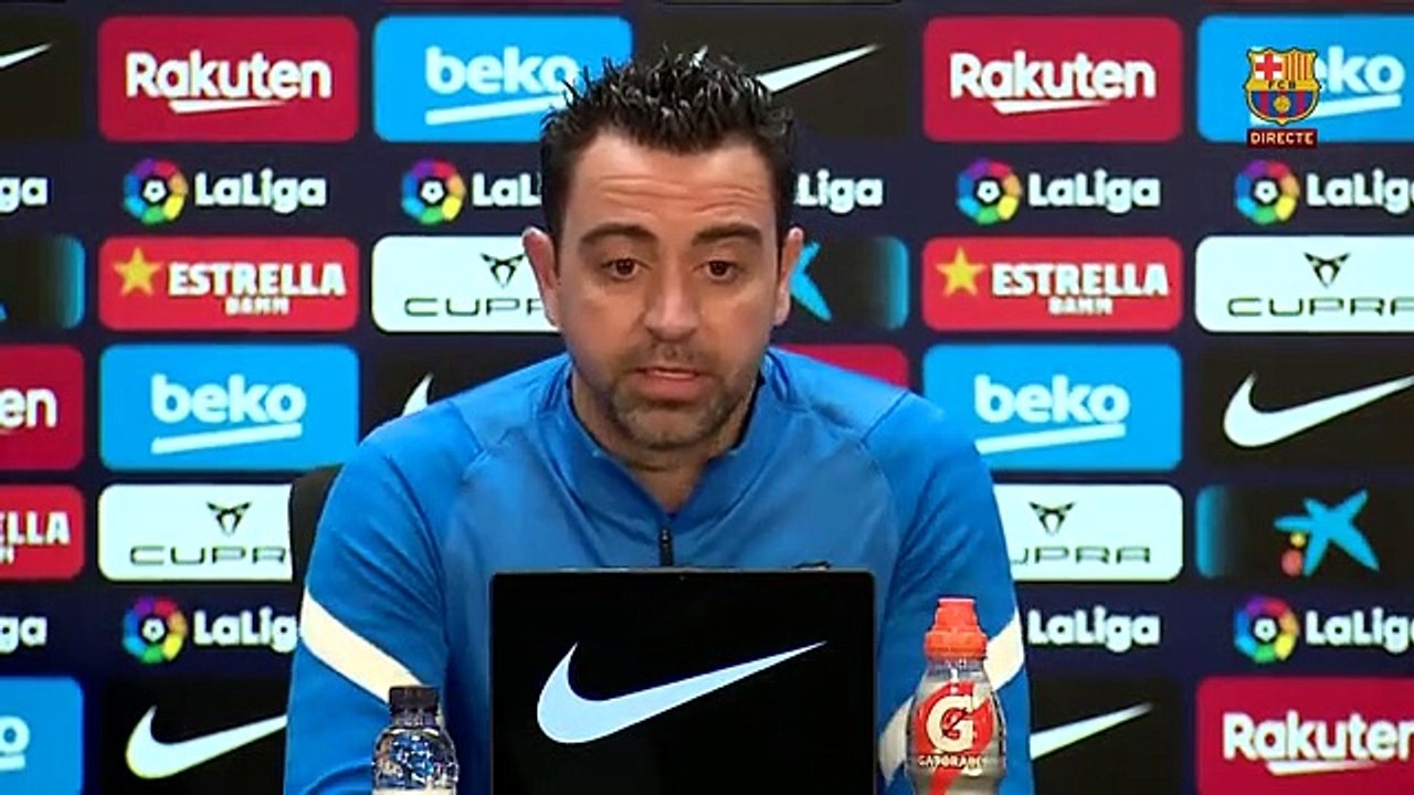 Xavi se deshace en elogios hacia Luuk de Jong / FCB