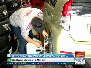 GST terhadap insurans untuk manfaat pengguna