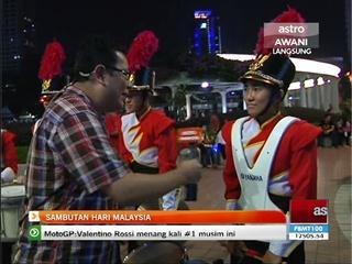 Sambutan hari Malaysia di Dataran Merdeka