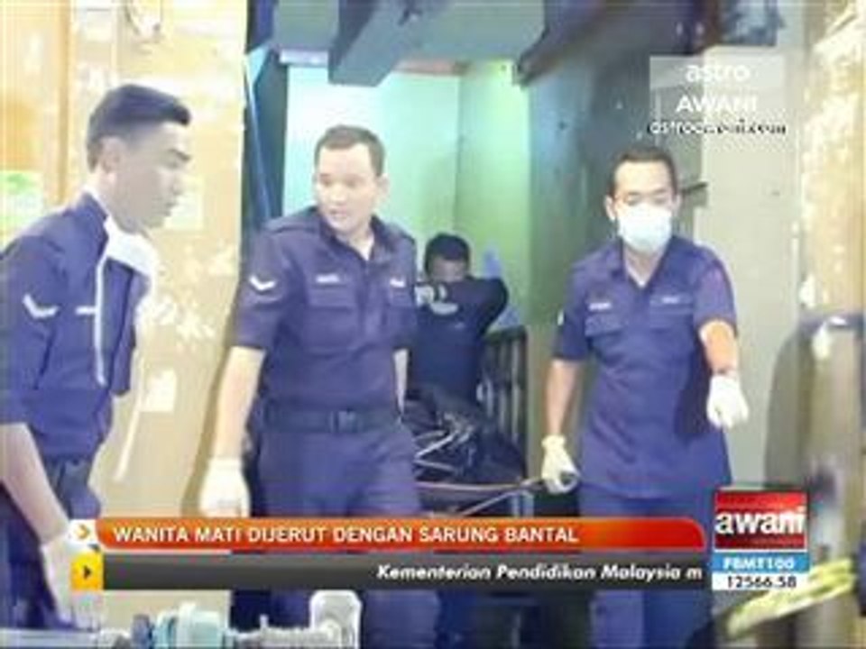 Wanita mati dijerut dengan sarung bantal