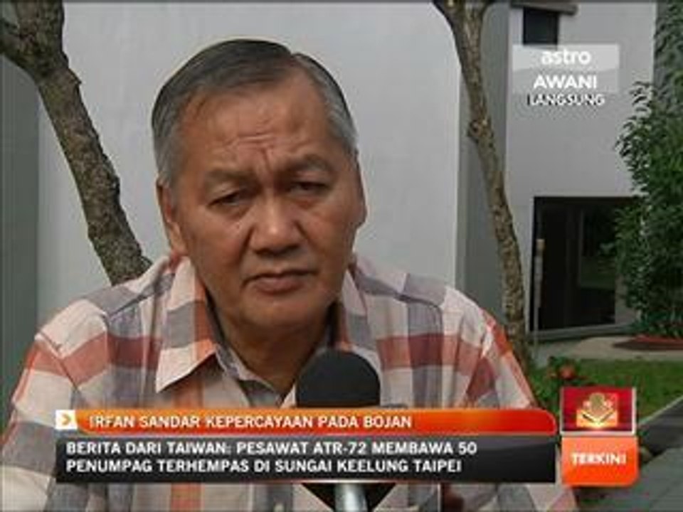 Irfan sandar kepercayaan pada Bojan