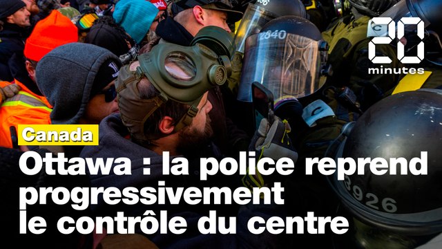 Convoi de la liberté au Canada: Une opération policière d'envergure pour déloger les manifestants
