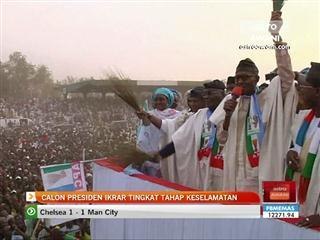 Calon presiden ikrar tingkat tahap keselamatan