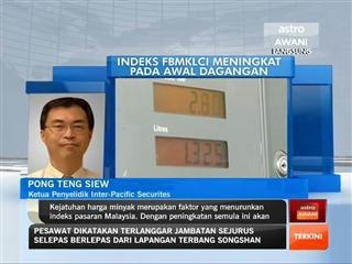 Indeks FBMKLCI meningkat pada awal dagangan