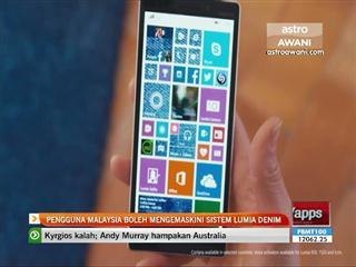 Pengguna Malaysia boleh mengemaskini sistem Lumia Denim