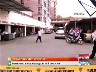 Diklasifikasikan mati mengejut