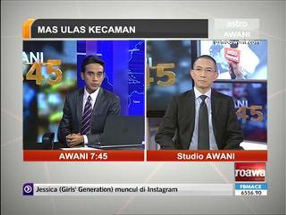 MH370: MAS ulas kecaman