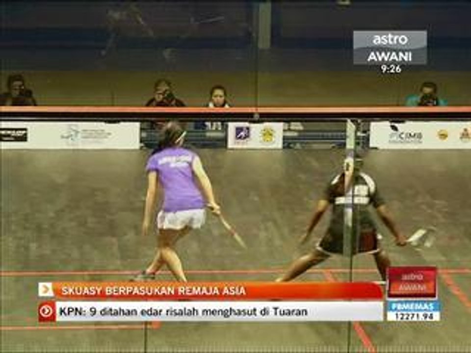 Skuasy Berpasukan Remaja Asia