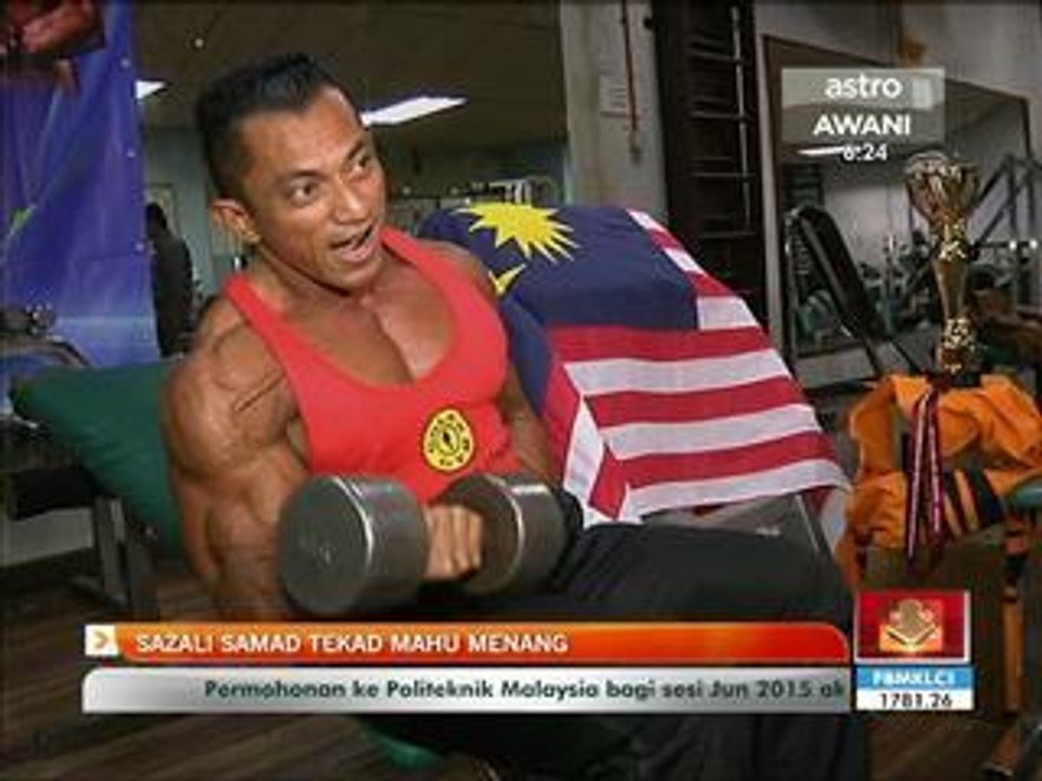 Sazali Samad tekad mahu menang