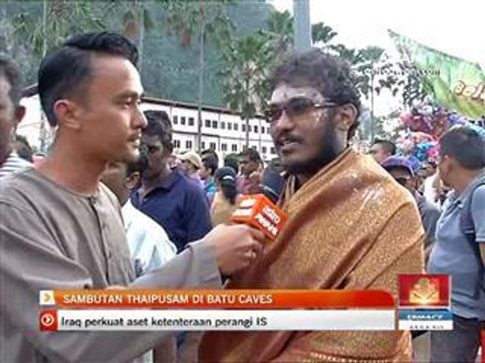 Sambutan Thaipusam di Batu Caves