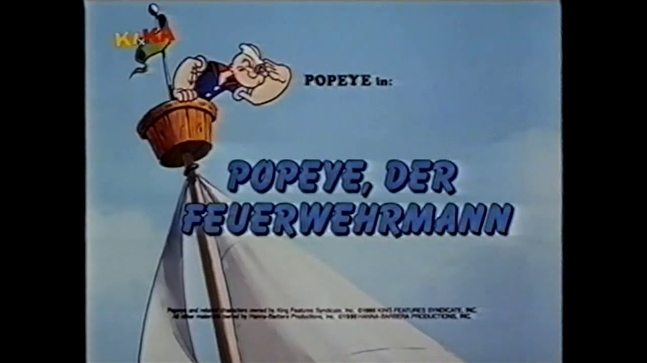 Popeye, der Seefahrer - 10. Popeye und Bigfoot / Popeye, der Feuerwehrmann / Popeye, der Ziegenhirte