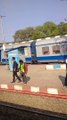 Parallel Race Between Kolkata Lalgol 3 Phase Memu & Sealdah Gede Local| Indian Railway |