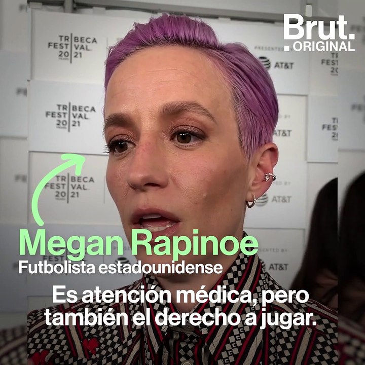 El Día del Orgullo para la futbolista Megan Rapinoe...