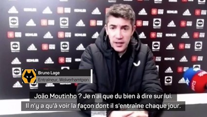 Bruno Lage : "Moutinho ? Un exemple en terme de mentalité"