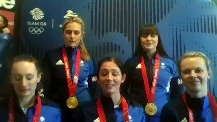 Women's curling team claim Team GB's only gold at Olympics