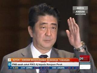 Jepun - Jordan bekerjasama bebaskan tawanan