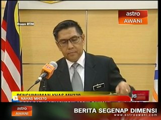 Malaysia officially declares MAS flight MH370 an accident, says DCA