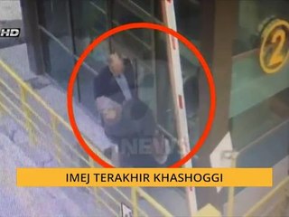 Imej terakhir Jamal Khashoggi