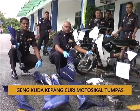 AWANI - Pulau Pinang: Geng Kuda Kepang curi motosikal tumpas
