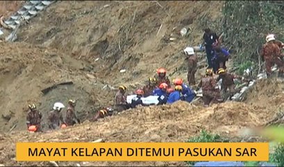 Mayat kelapan ditemui pasukan SAR