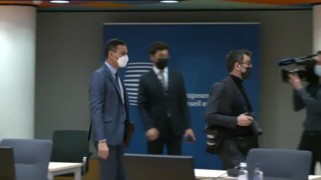 Sánchez acude al Consejo extraordinario de líderes europeos para abordar el ataque de Rusia a Ucrania