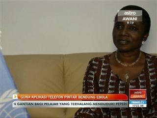 Guna aplikasi telefon pintar bendung Ebola