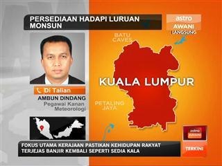 Persediaan hadapi luruan monsun