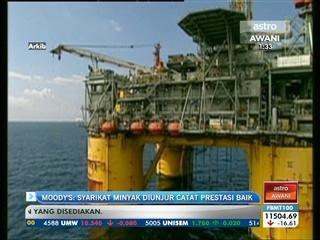 Moody's: Syarikat minyak diunjur catat prestasi terbaik