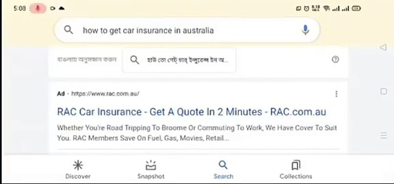 Car insurance in Australia