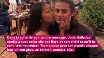 Jade Hallyday fait une touchante déclaration d’amour à son petit ami pour leur un an