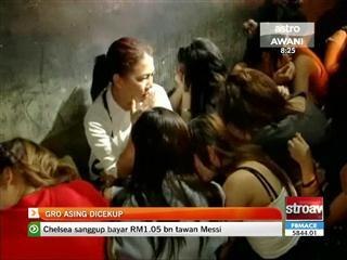 Leka layan pelanggan, GRO asing ditahan