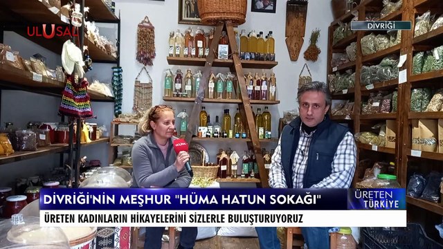 Üreten Türkiye - 20 Şubat 2022 - Sivas Divriği - Cenk Özdemir - Ulusal Kanal