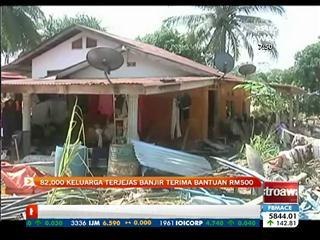 82,000 keluarga terjejas banjir terima bantuan RM500