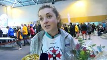 Déclaration de la vainqueur des femmes de la boucle de la Valtrède