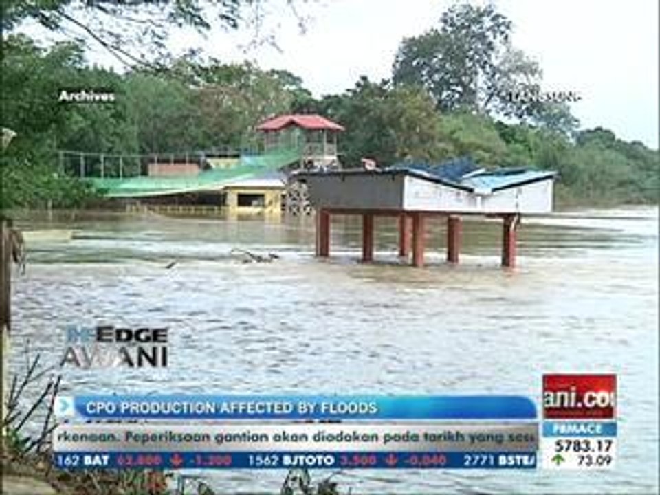 CPO production affected by floods