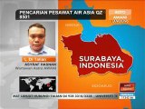 Perkembangan pencarian pesawat AirAsia QZ8501