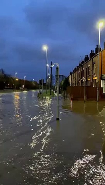 Homes flooded in Wortley