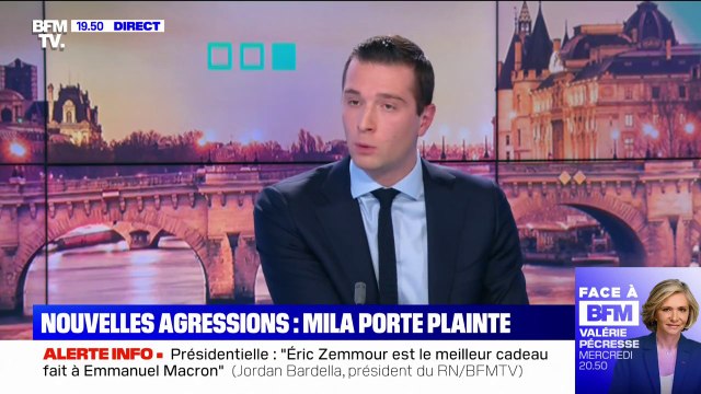 Jordan Bardella pense que les harceleurs sexuels doivent être inscrits au fichier des délinquants sexuels