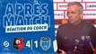Rennes 4-1 ESTAC | Réaction du coach troyen Bruno Irles