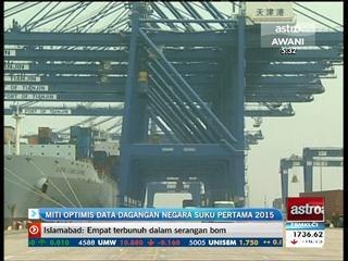 MITI optimis data dagangan negara suku pertama 2015