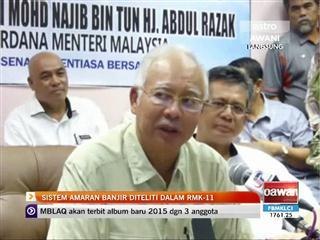 Sistem amaran banjir diteliti dalam RMK-11