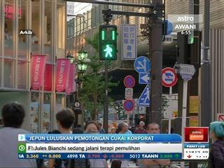 Jepun luluskan pemotongan cukai korporat
