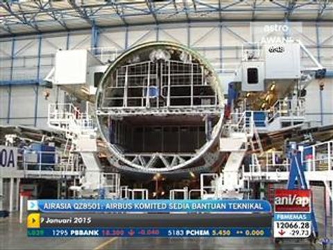 AirAsia QZ8501: Airbus komited sedia bantuan teknikal