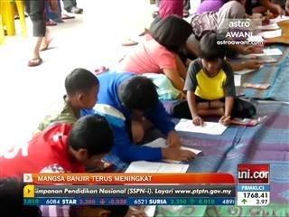 Mangsa banjir di Kelantan terus meningkat