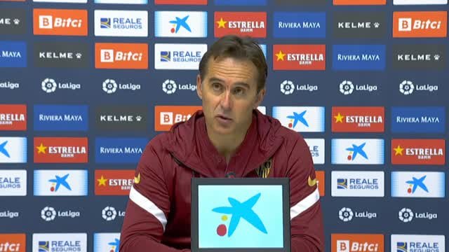 Lopetegui: Hemos tratado de ganar con un hombre menos, pero ha sido muy complejo