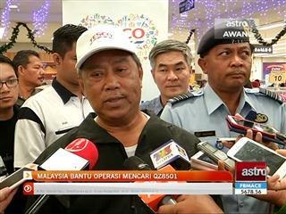 Malaysia bantu operasi mencari QZ8501