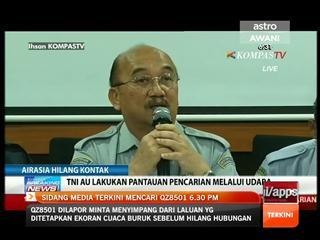 Sidang Media Terkini mencari QZ8501 (28 Dis, 6:30 pm)