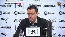 Los elogios de Xavi a Pedri por su actuación en Mestalla / FCB